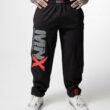 MNX Ribbed pants Hammer, black