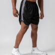 MNX Men's fitness shorts, black