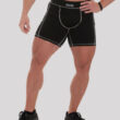 MNX Men's tight shorts, black