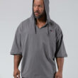 MNX EXTRA maglietta con cappuccio, grigio