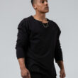 MNX Lightweight sweatshirt Aesthetic, black