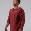 MNX Lightweight sweatshirt Aesthetic, maroon