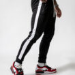 MNX Pantaloni sportivi da uomo, nero