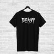T-shirt BEAST, black