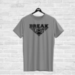T-shirt BREAK YOUR LIMIT, grey