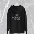 Hooded Full Zip Sweat DEADLIFT FOR LIFE, black