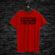 T-shirt FROM ZERO TO HERO, red