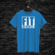 T-shirt FIT (F#CK I'M TIRED), blue