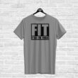 T-shirt FIT (F#CK I'M TIRED), grey