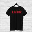 T-shirt 100% HARDCORE, black