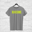 T-shirt 100% HARDCORE, grey