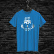 T-shirt LIFT AND ROAR, blue