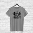 T-shirt LIFT HEAVY, grey