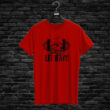 T-shirt LIFT HEAVY, red