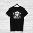 T-shirt LIFT HEAVY, black