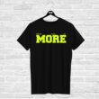 T-shirt MORE, black