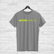 T-shirt NEVER GIVE UP, grey