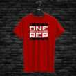 T-shirt ONE MORE F#CKING REP, red