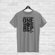 T-shirt ONE MORE REP, grey