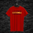 T-shirt SORE TODAY STRONG TOMORROW, red